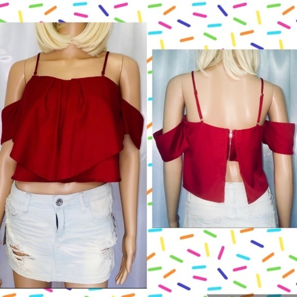 Ruffles Crop top